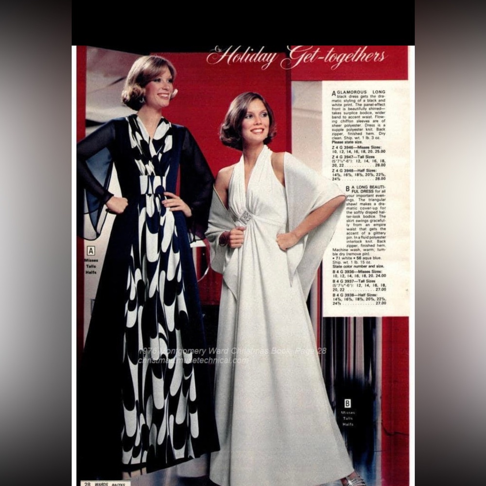 Volup True Vintage 70s gown